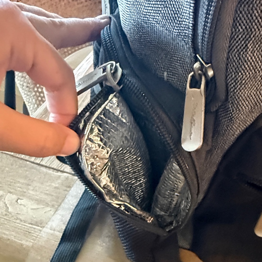 Eddie Bauer Charcoal and Black Backpack - Picture 4 of 6
